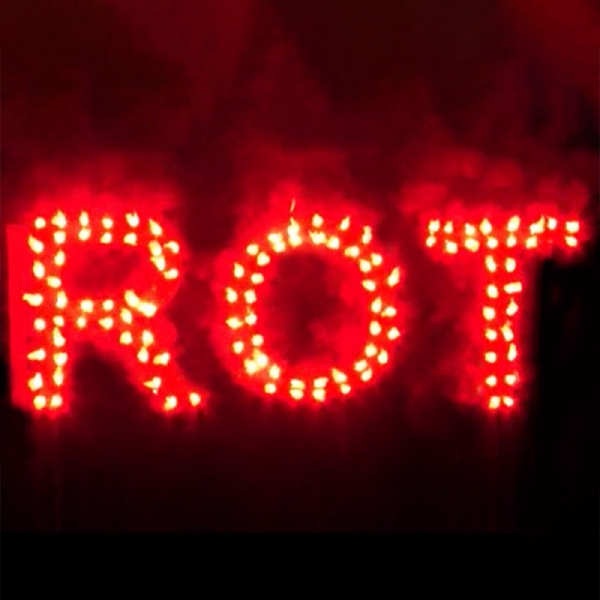 Lanzenlichter Rot, 25er Pack