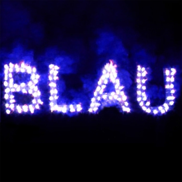 Lanzenlichter blau, 25er Pack