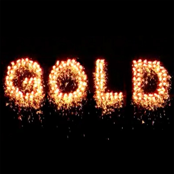 Lanzenlichter gold, 25er Pack