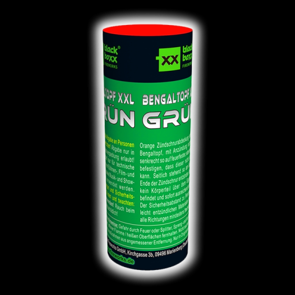 Bengaltopf XXL grün