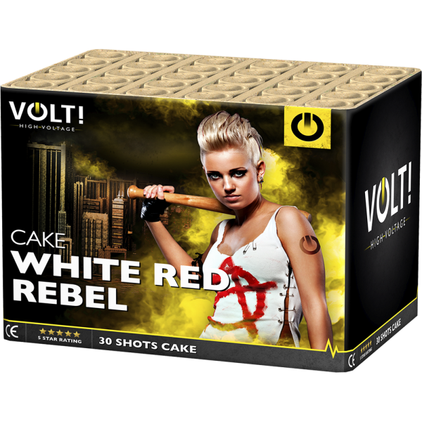 WHITE RED REBEL